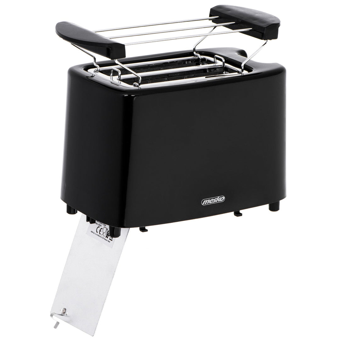 Mesko brødrister, 2 skiver, 900 W, sort, MS 3220