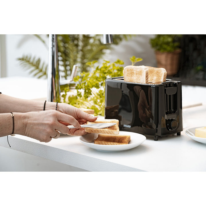 Mesko brødrister, 2 skiver, 900 W, sort, MS 3220
