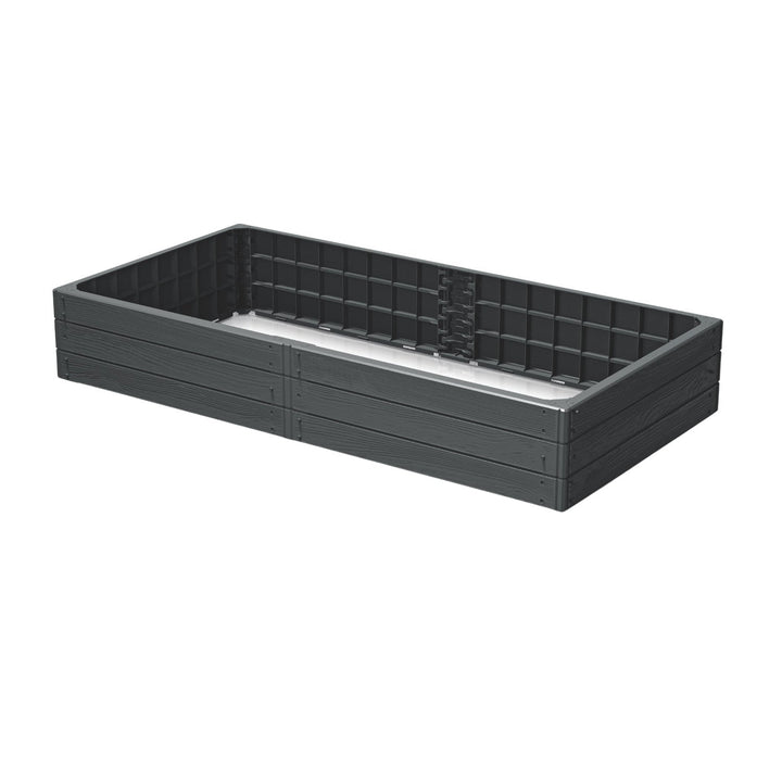 Prosperplast havekant, 149 cm, antracit, Base Woody