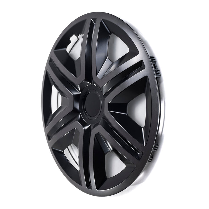 Universal hjulkapsler 14'' NRM Action Doublecolor grafit-sort 1 stk.