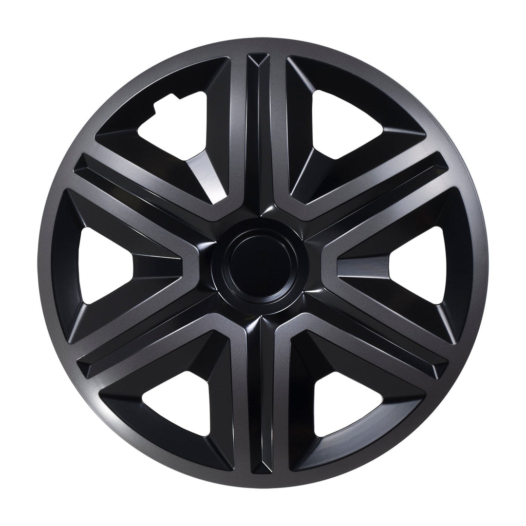 Universal hjulkapsler 14'' NRM Action Doublecolor grafit-sort 1 stk.