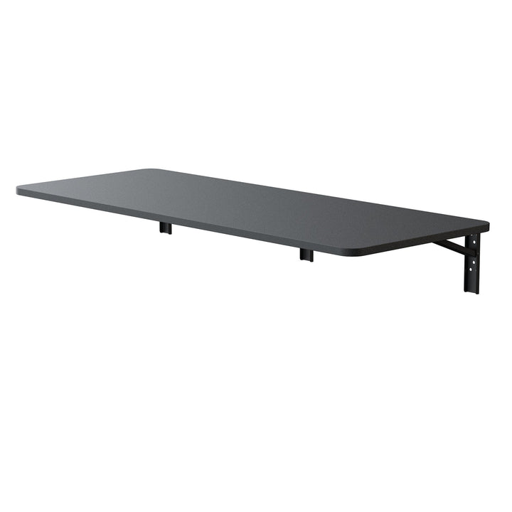 Sammenklappelig hylde / bordplade Maclean, sort, 100x40 cm, maks. 50 kg, MC-128 B