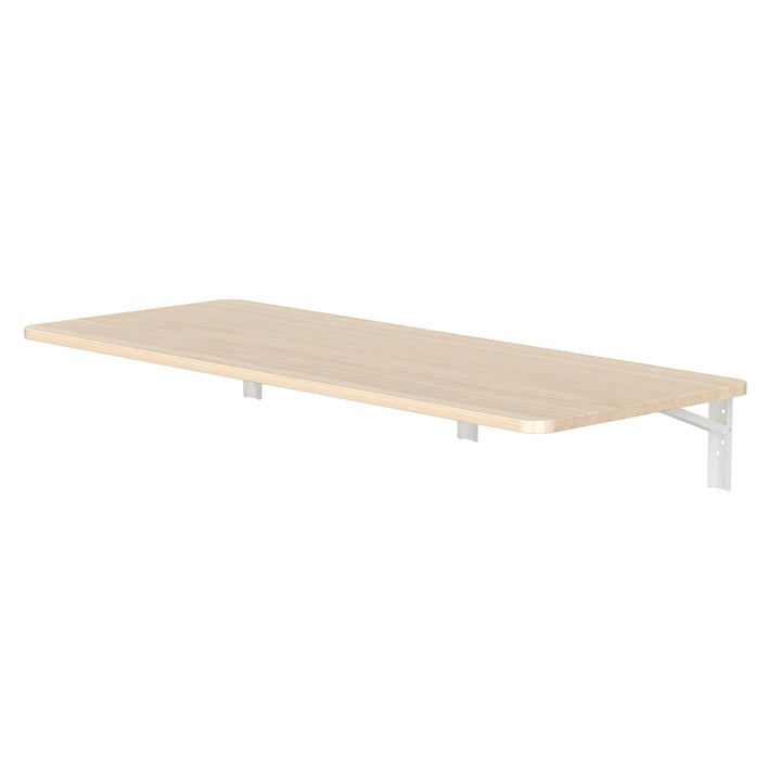 Sammenklappelig hylde / bordplade Maclean, farve lys træ, 100x40cm, maks. 50 kg, MC-128 WD