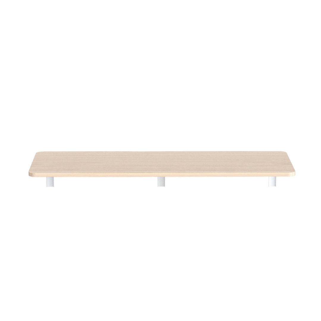 Sammenklappelig hylde / bordplade Maclean, farve lys træ, 100x40cm, maks. 50 kg, MC-128 WD
