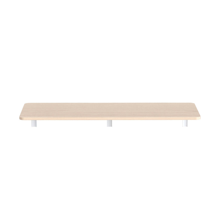 Sammenklappelig hylde / bordplade Maclean, farve lys træ, 100x40cm, maks. 50 kg, MC-128 WD