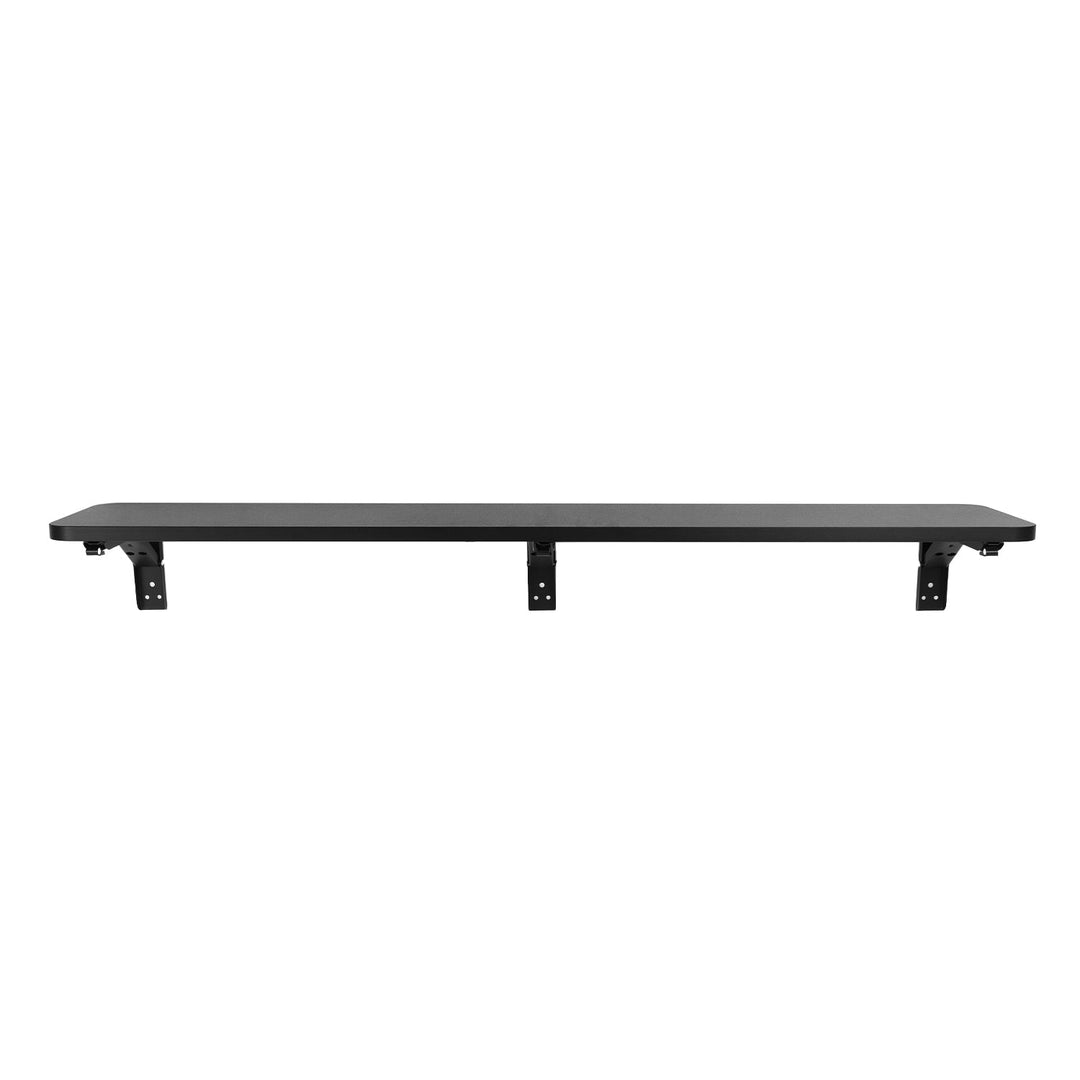 Sammenklappelig hylde / bordplade Maclean, sort, 100x20 cm, maks. 50 kg, MC-129 B