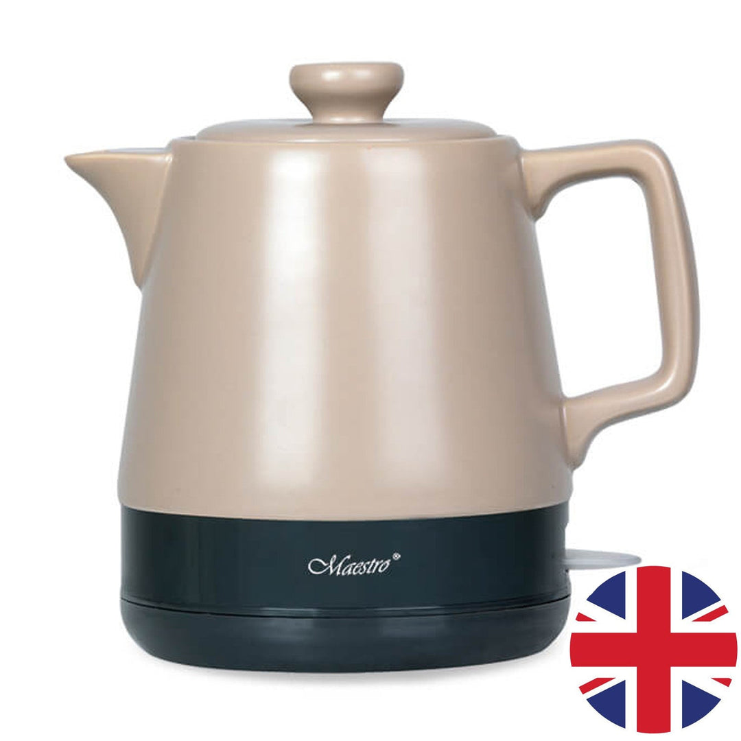 Elektrisk keramisk kedel 1 l Maestro MR-071 Beige 1000 W, britisk stik