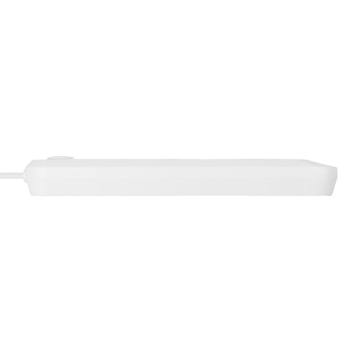 Maclean strømskinne, forlængerledning med 5 stik + 3xUSB, 110-240V AC 50/60Hz, 2,1A max 2500W, 1,5m, hvid, MCE395 W
