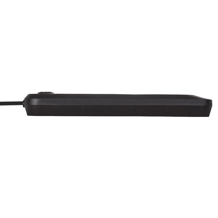 Maclean strømskinne, forlængerledning med 5 stik + 3xUSB, 110-240V AC 50/60Hz, 2,1A max 2500W, 1,5m, sort, MCE395 B