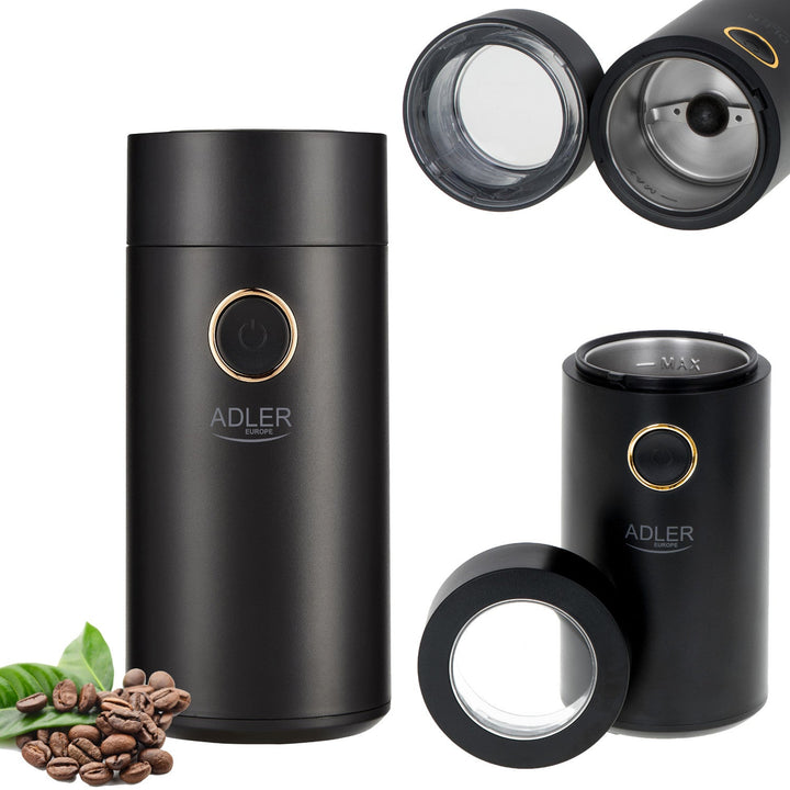 Elektrisk kaffekværn Adler, 150 W, sort, AD 4446BG