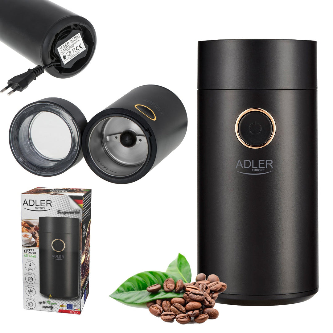 Elektrisk kaffekværn Adler, 150 W, sort, AD 4446BG
