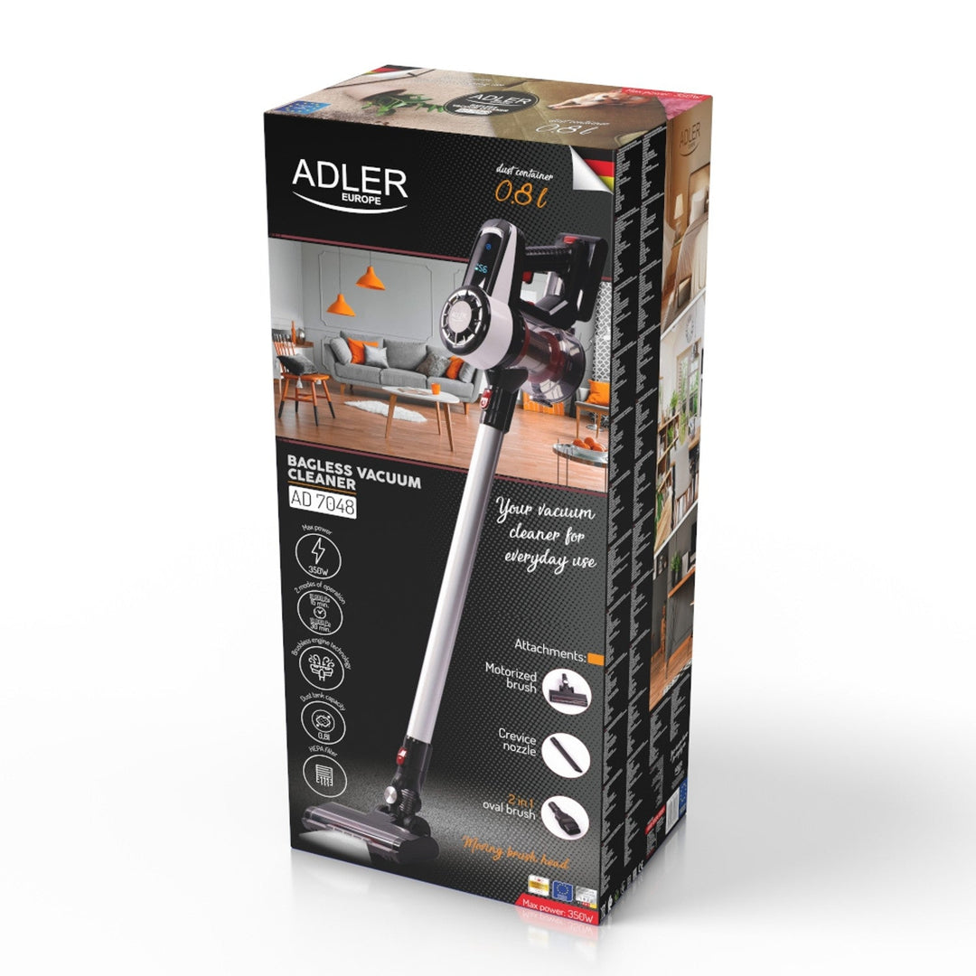 Adler AD 7048 trådløs håndstøvsuger, sort