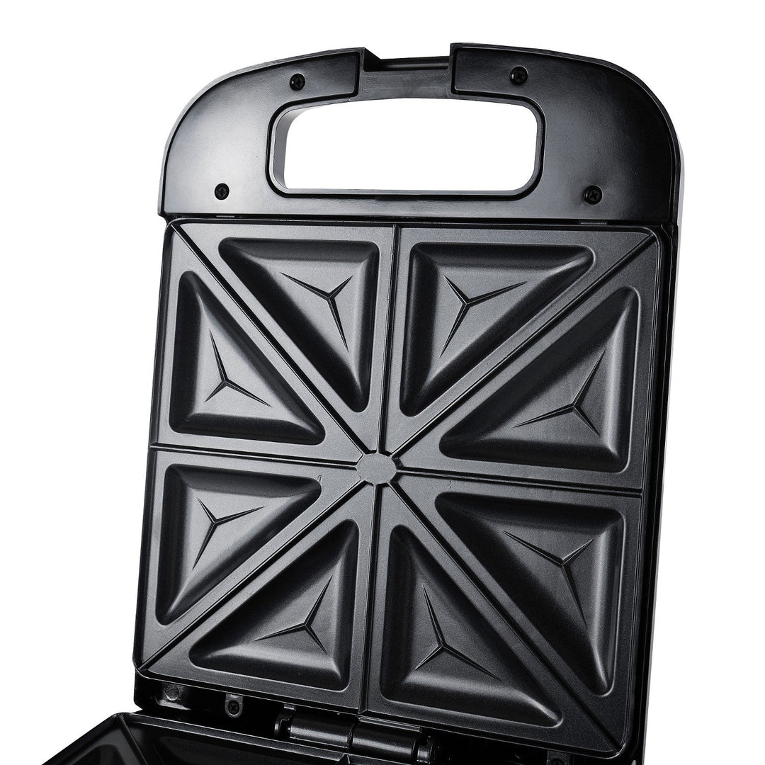 Adler AD 3055 sandwichmaker, sort, 2000 W, til 4 sandwich