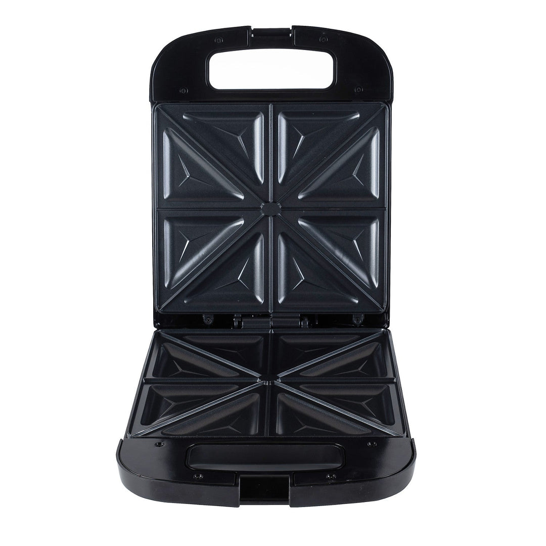 Adler AD 3055 sandwichmaker, sort, 2000 W, til 4 sandwich