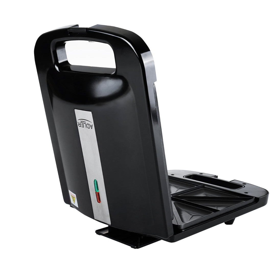 Adler AD 3055 sandwichmaker, sort, 2000 W, til 4 sandwich