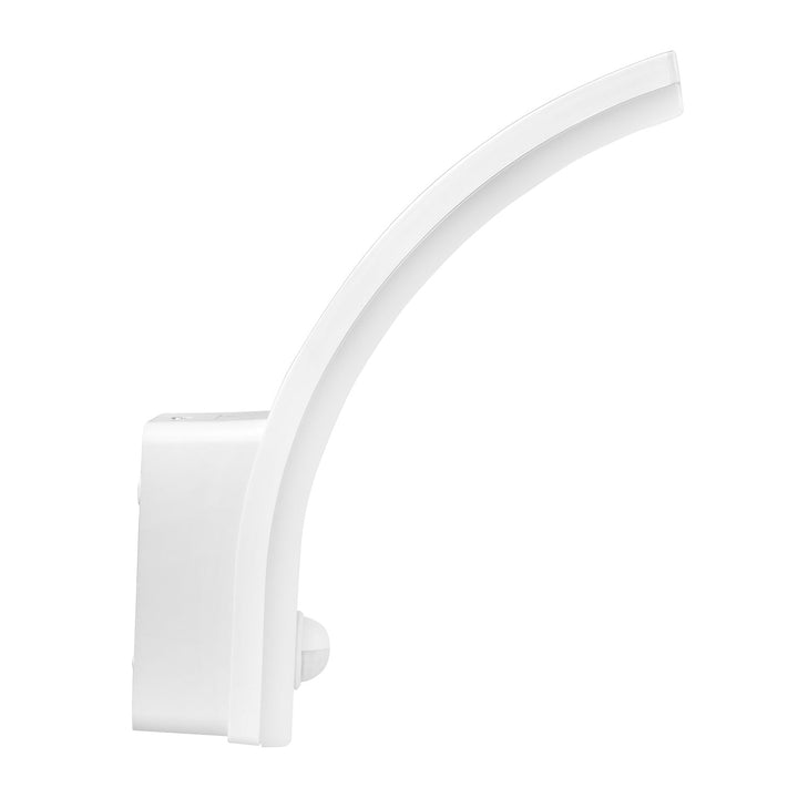 LED-lampe med bevægelsessensor Maclean, PIR-bevægelsessensor, farve hvid, 20 W, IP65, 2000 lm, farve neutral hvid (4000 K) MCE512 W, 2 stk.
