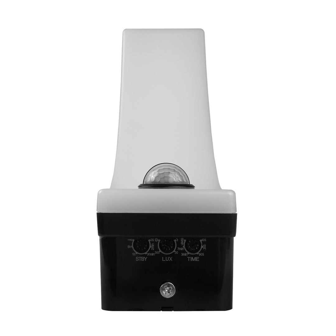 LED-lampe med bevægelsessensor Maclean, PIR-bevægelsessensor, sort, 20 W, IP65, 2000 lm, neutral hvid farve (4000 K) MCE512 B, 4 stk.