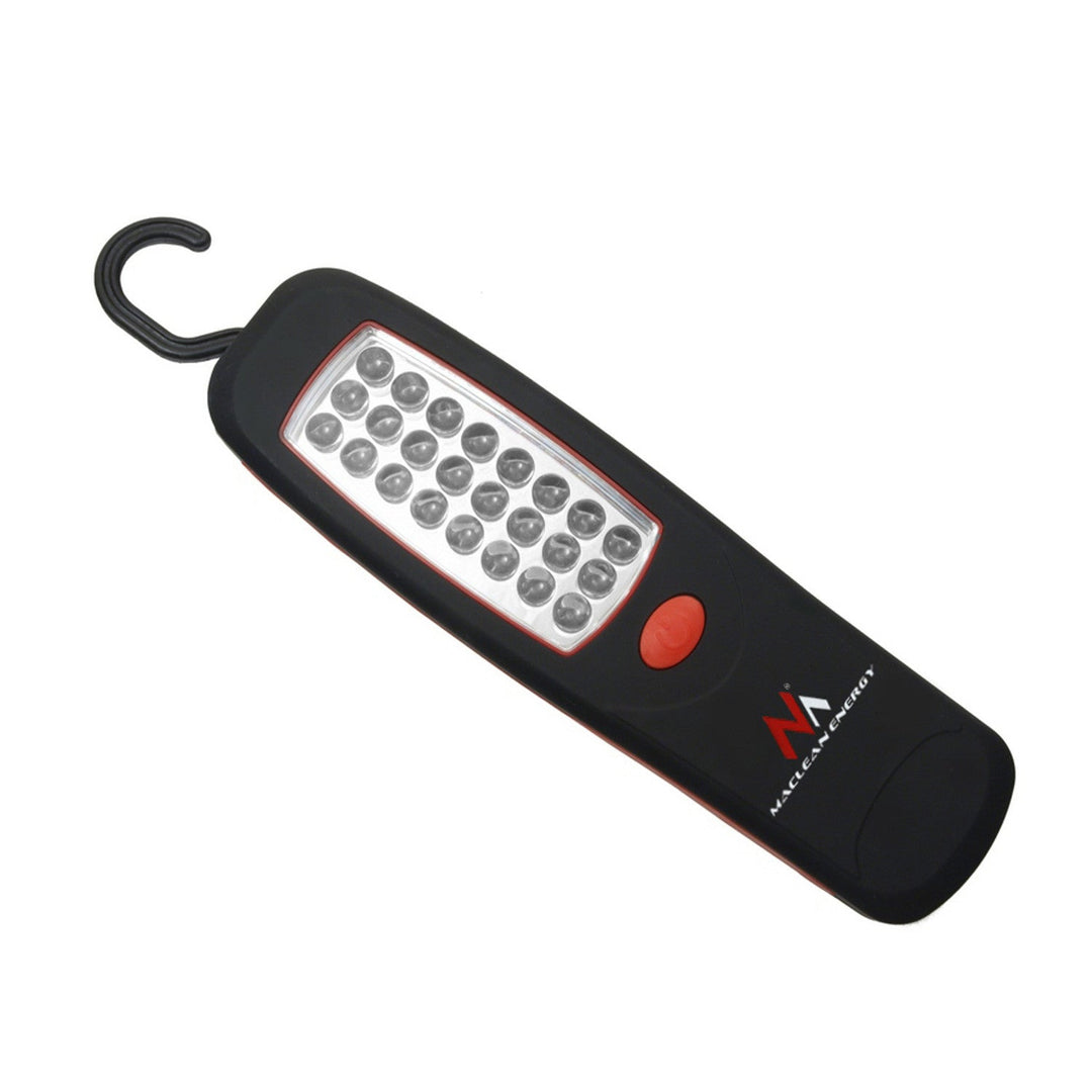 Maclean 24 LED værkstedslampe, magnet, krog, MCE03 2 stk.