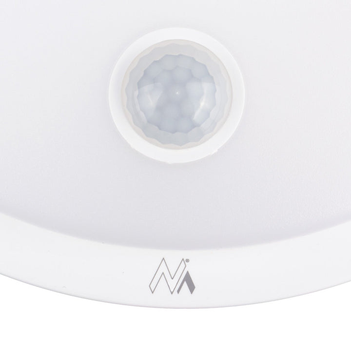 LED-lampe med bevægelsessensor Maclean, PIR-sensor, farve hvid, 10 W, IP65, 1000 lm, neutral farve, MCE525 W