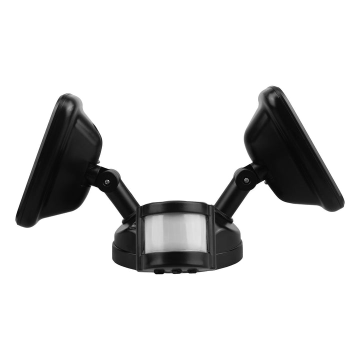 Maclean LED-væglampe, med PIR-sensor, 20 W, 1500 lm, IP65, neutral hvid 4000 K, sort, MCE524 B