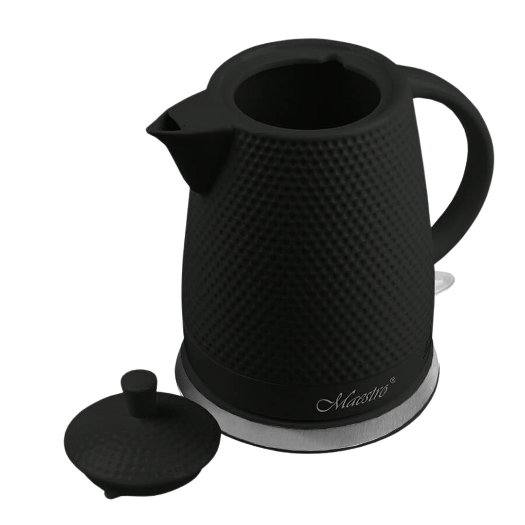 Maestro keramisk kedel, kapacitet 1,5 l, 1500 W, sort, MR069 UK-stik