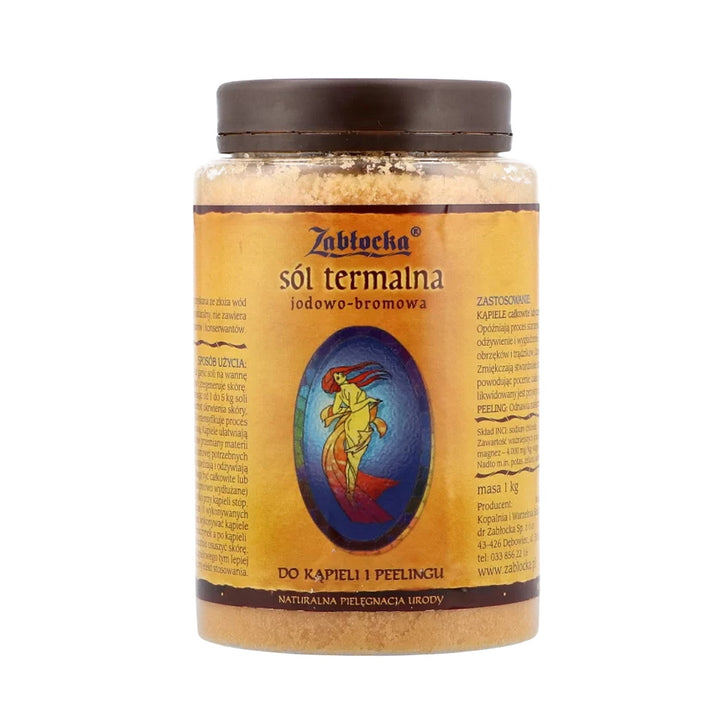 Zabłocka termisk salt med jod og brom, til bad og peeling, 1 kg