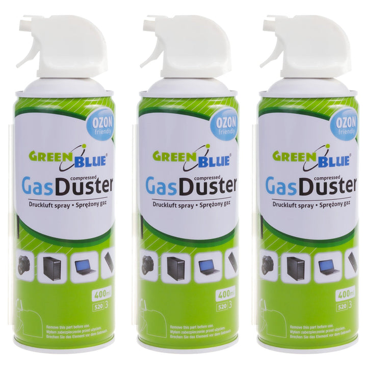 GreenBlue GB400 400 ml trykluftsprayflaske med sprøjtepistol - pistolspray, 3 stk.