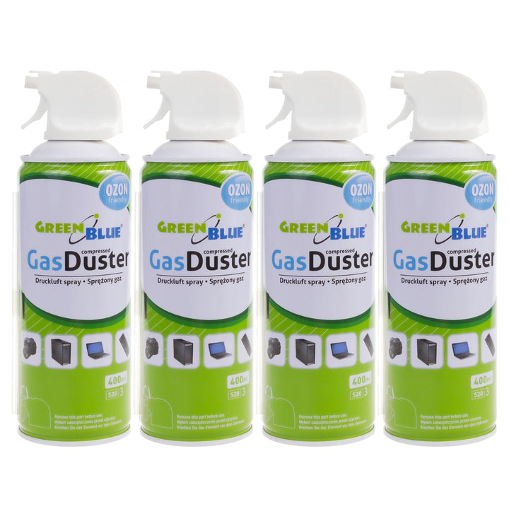 GreenBlue GB400 400 ml trykluftsprayflaske med sprøjtepistol - sprøjtepistol, 4 stk.