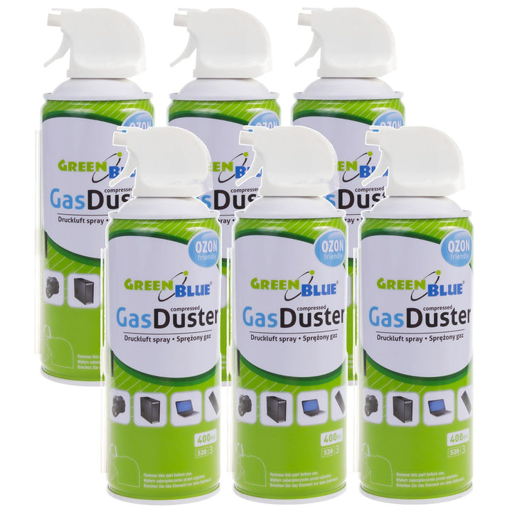 GreenBlue GB400 400 ml trykluftsprayflaske med sprøjtepistol - sprøjtepistol, 6 stk.