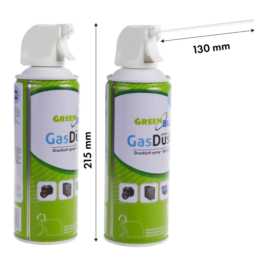 GreenBlue GB400 400 ml trykluftspray med pistolforstøver – pistolspray, 48 stk.