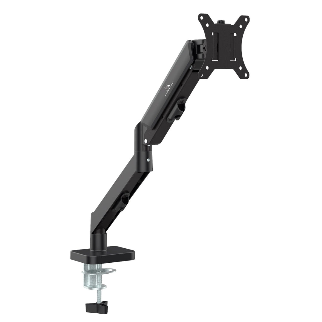 Maclean monitorholder, gasfjeder, 17"-32", 2-10 kg, sort, MC-133