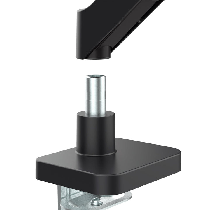 Maclean monitorholder, gasfjeder, 17"-32", 2-10 kg, sort, MC-133