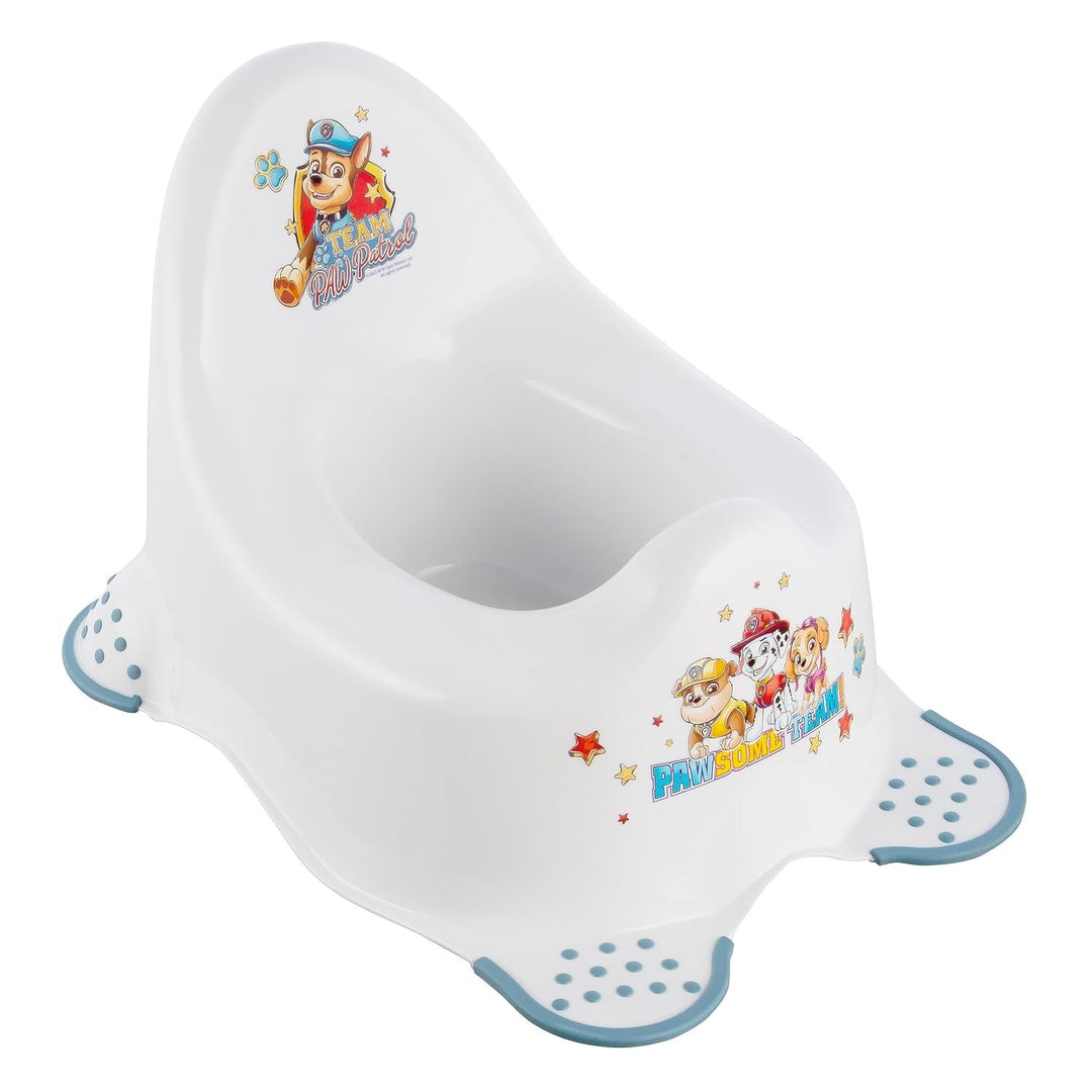 Psi Patrol skridsikker toiletbræt - Paw Patrol+ skridsikker platform Psi Patrol, maks. 120 kg, to trin+ skridsikker potte Psi Patrol, maks. 15 kg