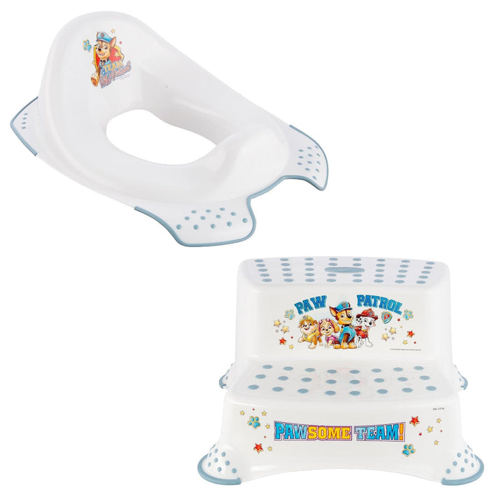 Psi Patrol skridsikker toiletbræt - Paw Patrol+ Psi Patrol skridsikker platform, hvid, maks. 120 kg