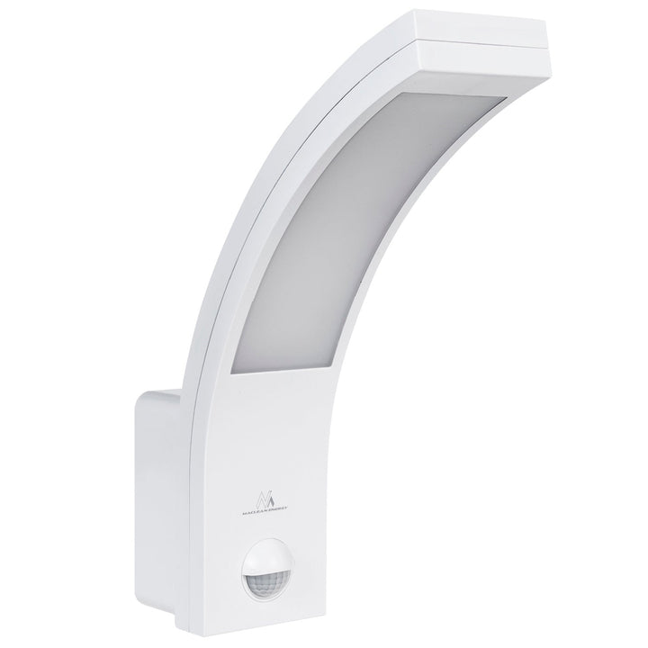 LED-lampe med bevægelsessensor Maclean, PIR-bevægelsessensor, farve hvid, 10 W, IP54, 750 lm, farve neutral hvid (4000 K) MCE244 W