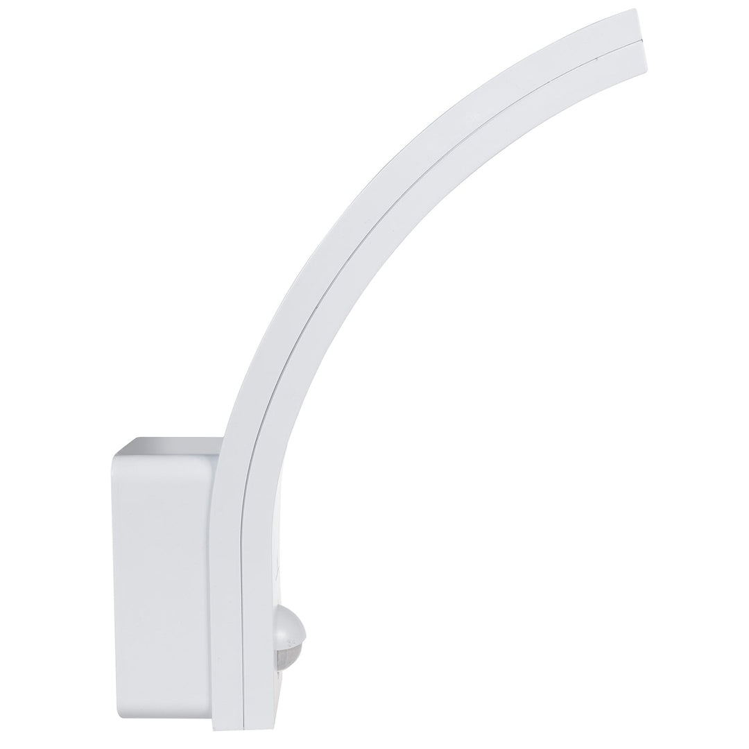 LED-lampe med bevægelsessensor Maclean, PIR-bevægelsessensor, farve hvid, 10 W, IP54, 750 lm, farve neutral hvid (4000 K) MCE244 W