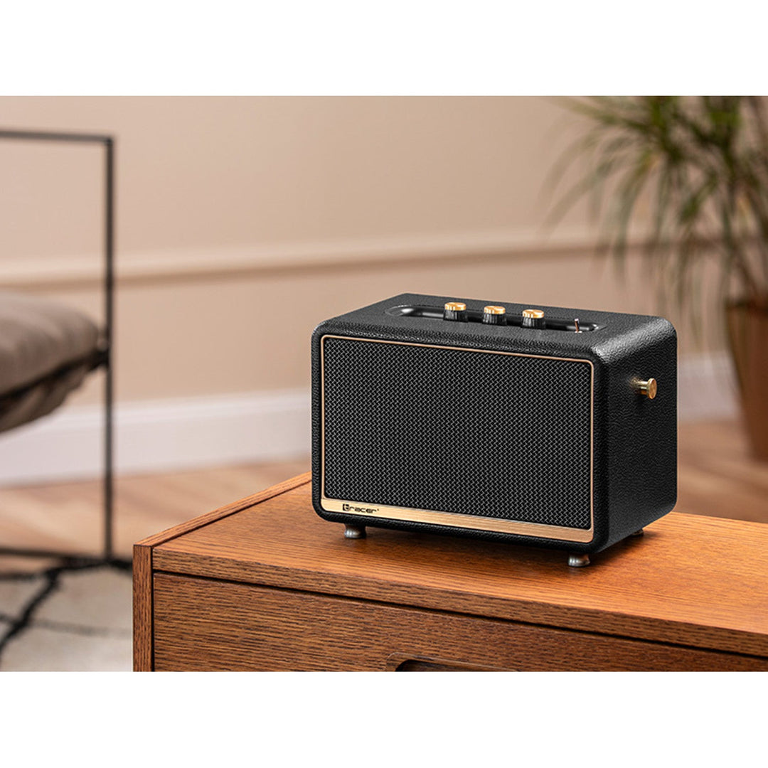 Tracer bærbar højttaler, Bluetooth, FM-radio, 30 W, sort, M30
