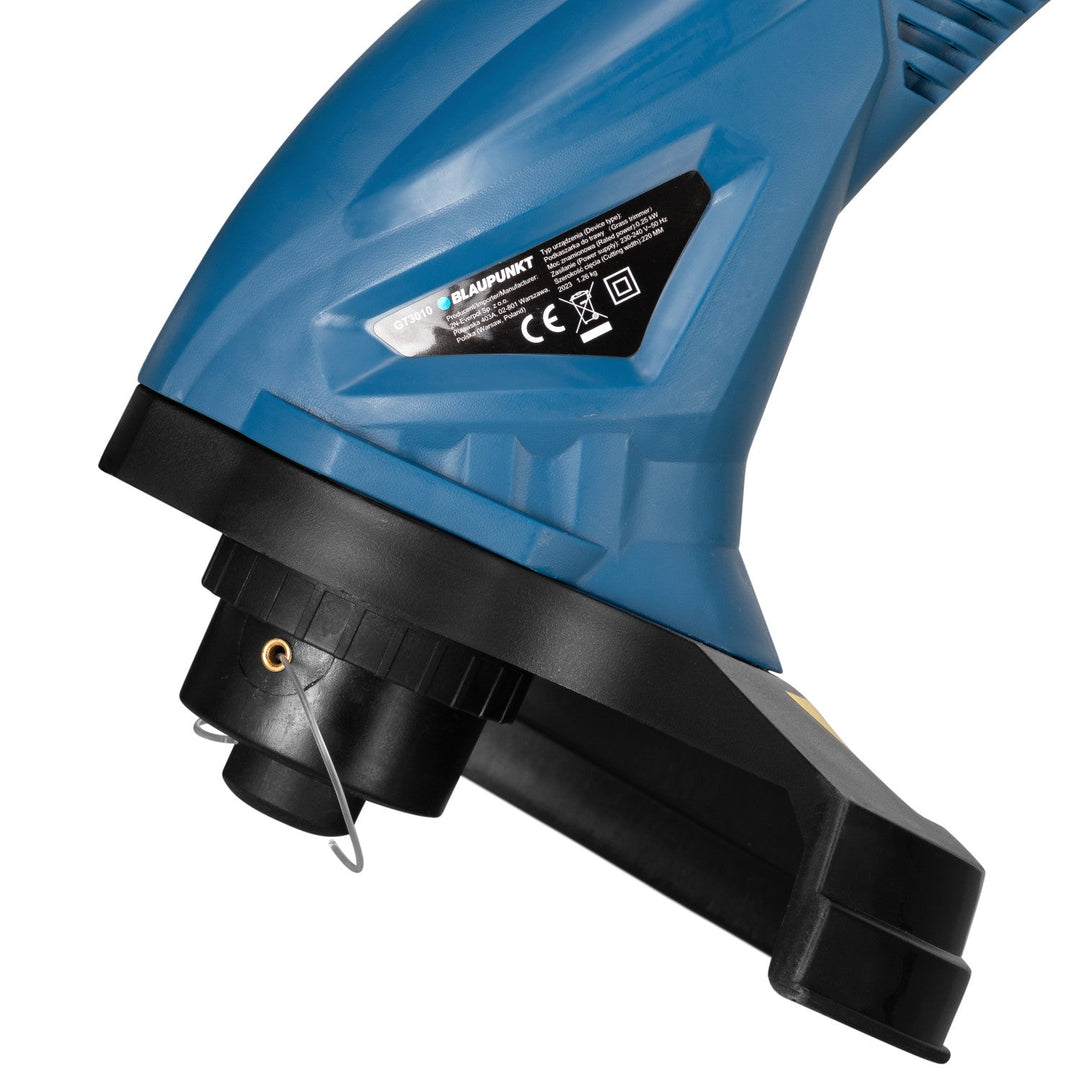 Blaupunkt elektrisk græstrimmer, 250 W, tråddiameter 22 cm, 12.000 omdrejninger/min, GT3010
