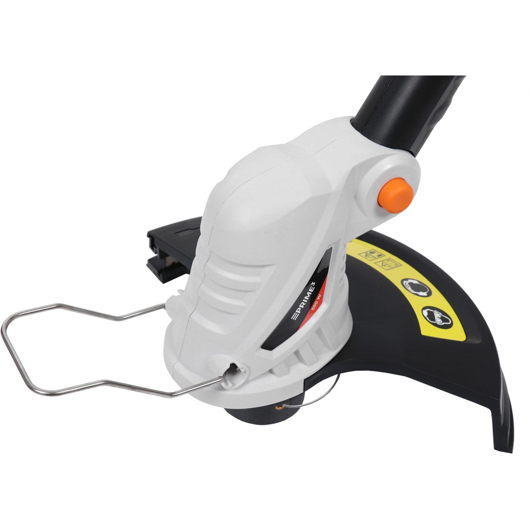 Prime3 elektrisk græstrimmer, 500 W, tråddiameter 25 cm, 12.000 omdrejninger/min, GGT41