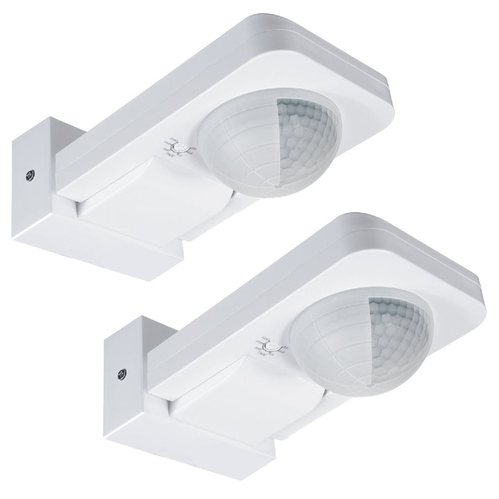 Maclean PIR-bevægelsessensor, infrarød, IP65, maks. 2000 W, MCE243, 2 stk.