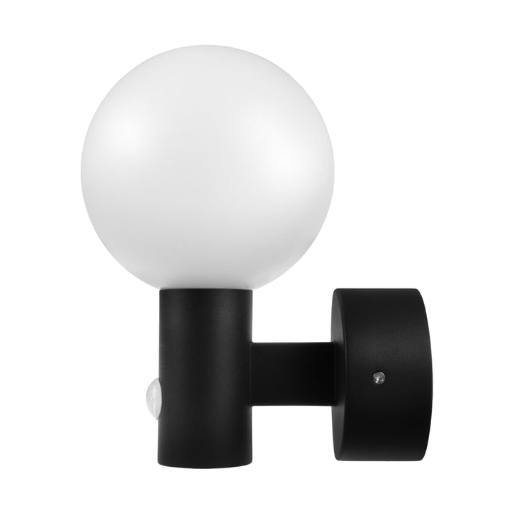 LED-lampe med bevægelsessensor Maclean, PIR-bevægelsessensor, sort, 15 W, IP65, 1600 lm, neutral hvid farve (4000 K) MCE515 B, 2 stk.