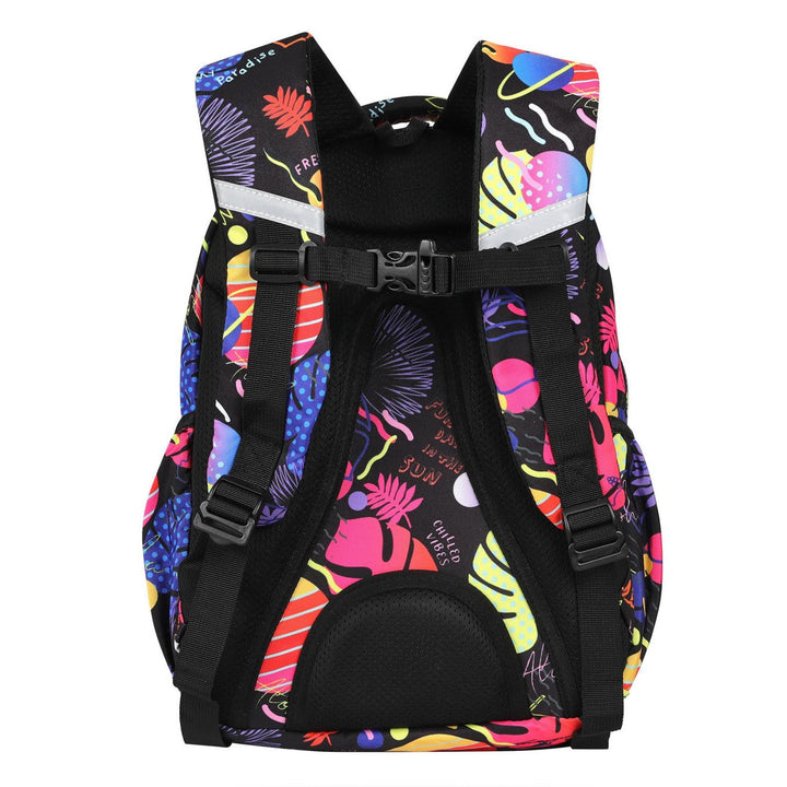 Skole rygsæk 19 L Coolpack Jerry DISNEY STITCH sort + CoolPack tre-rums penalhus med tilbehør JUMPER 3 STITCH