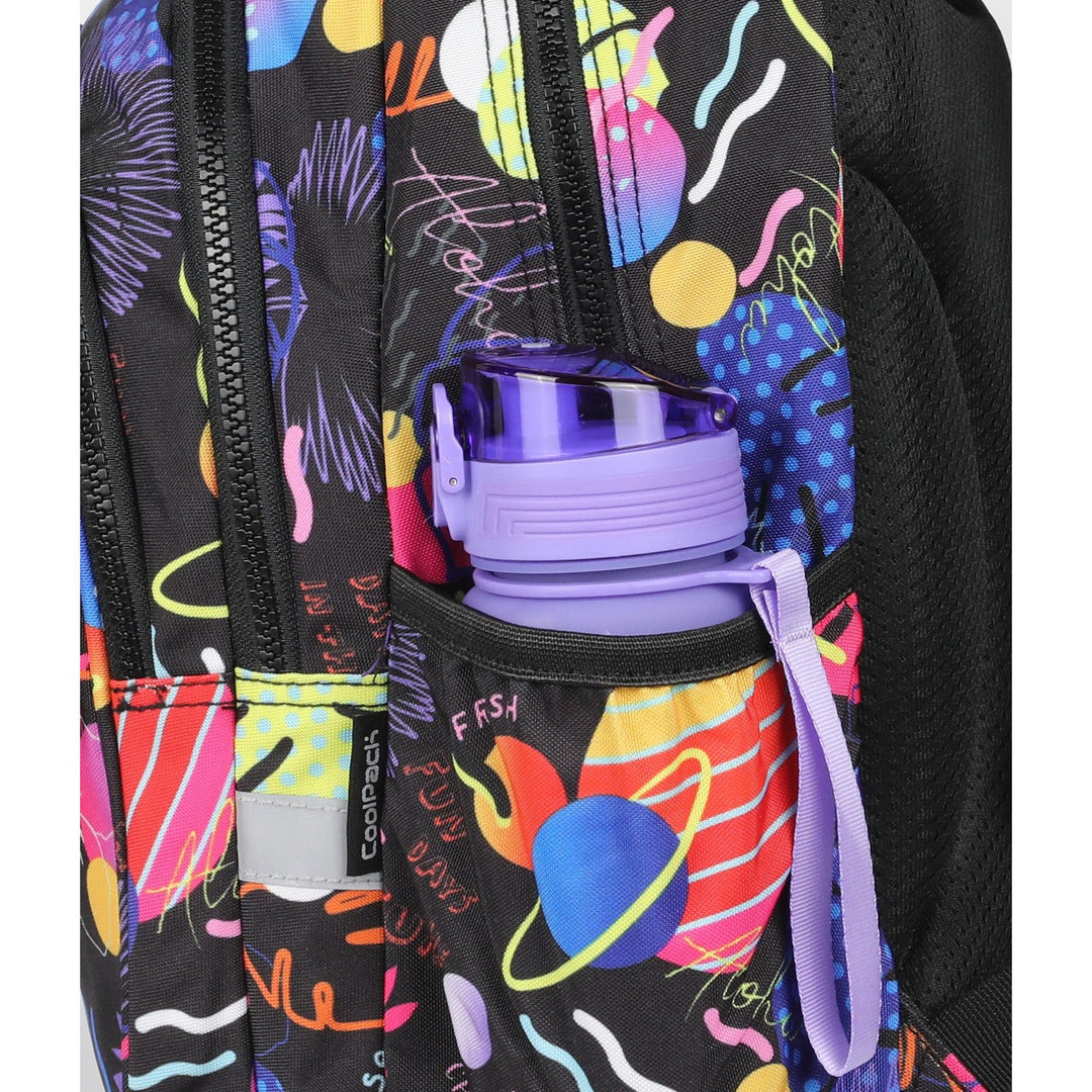 Skole rygsæk 19 L Coolpack Jerry DISNEY STITCH sort + Coolpack penalhus, to rum, med tilbehør, Stitch, Jumper 2