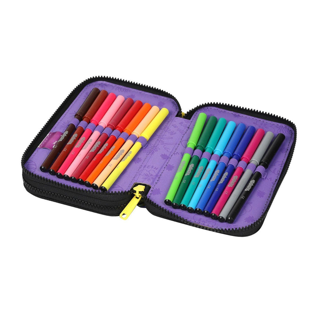 Skole rygsæk 19 L Coolpack Jerry DISNEY STITCH sort + Coolpack penalhus, to rum, med tilbehør, Stitch, Jumper 2