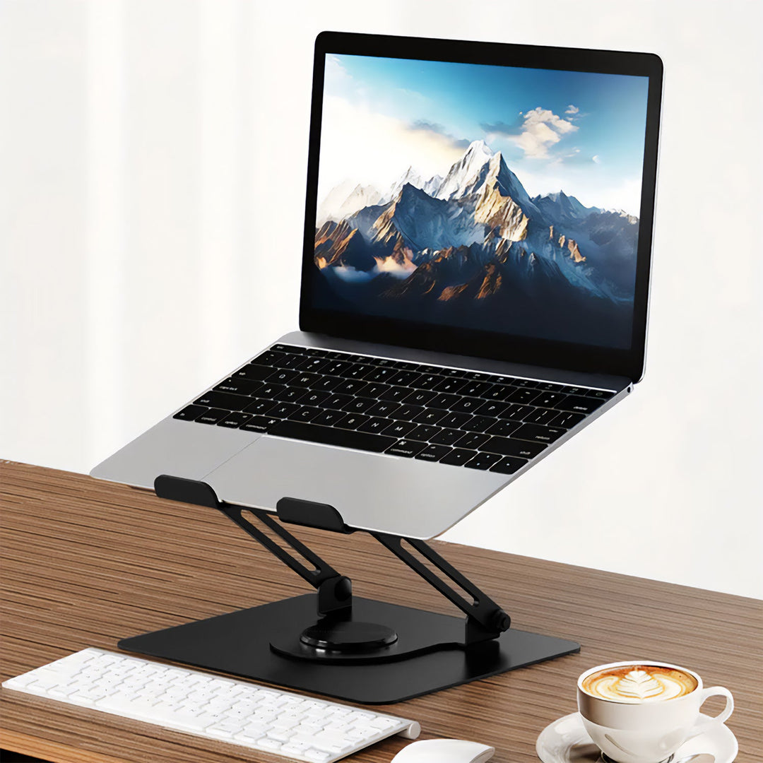 Justerbar, drejelig, ergonomisk bærbar computerholder 10-17, Media-Tech MT2662