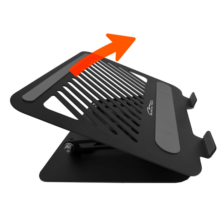 Justerbar, drejelig, ergonomisk bærbar computerholder 10-17, Media-Tech MT2662