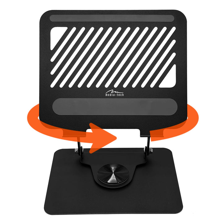 Justerbar, drejelig, ergonomisk bærbar computerholder 10-17, Media-Tech MT2662