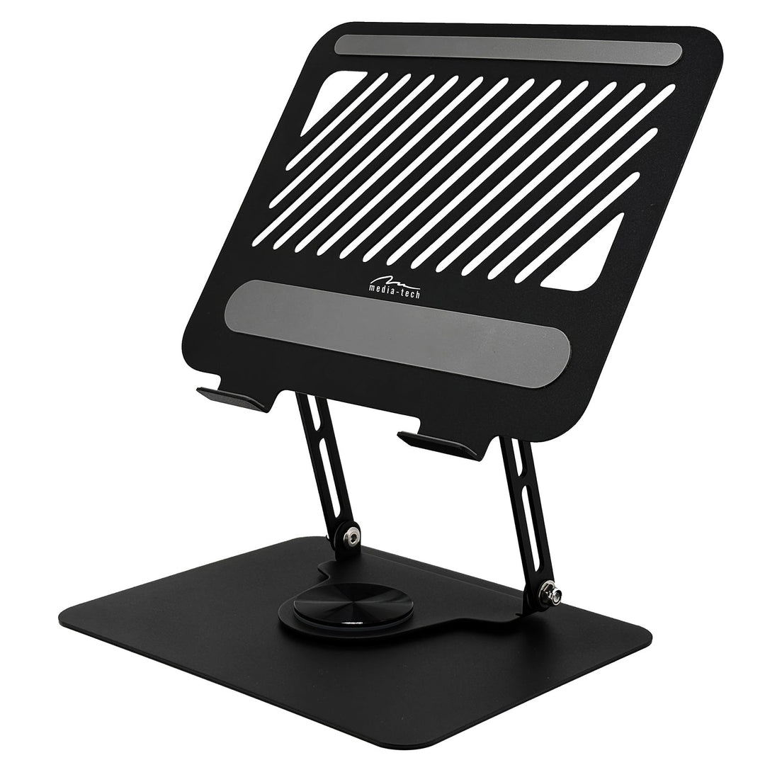 Justerbar, drejelig, ergonomisk bærbar computerholder 10-17, Media-Tech MT2662