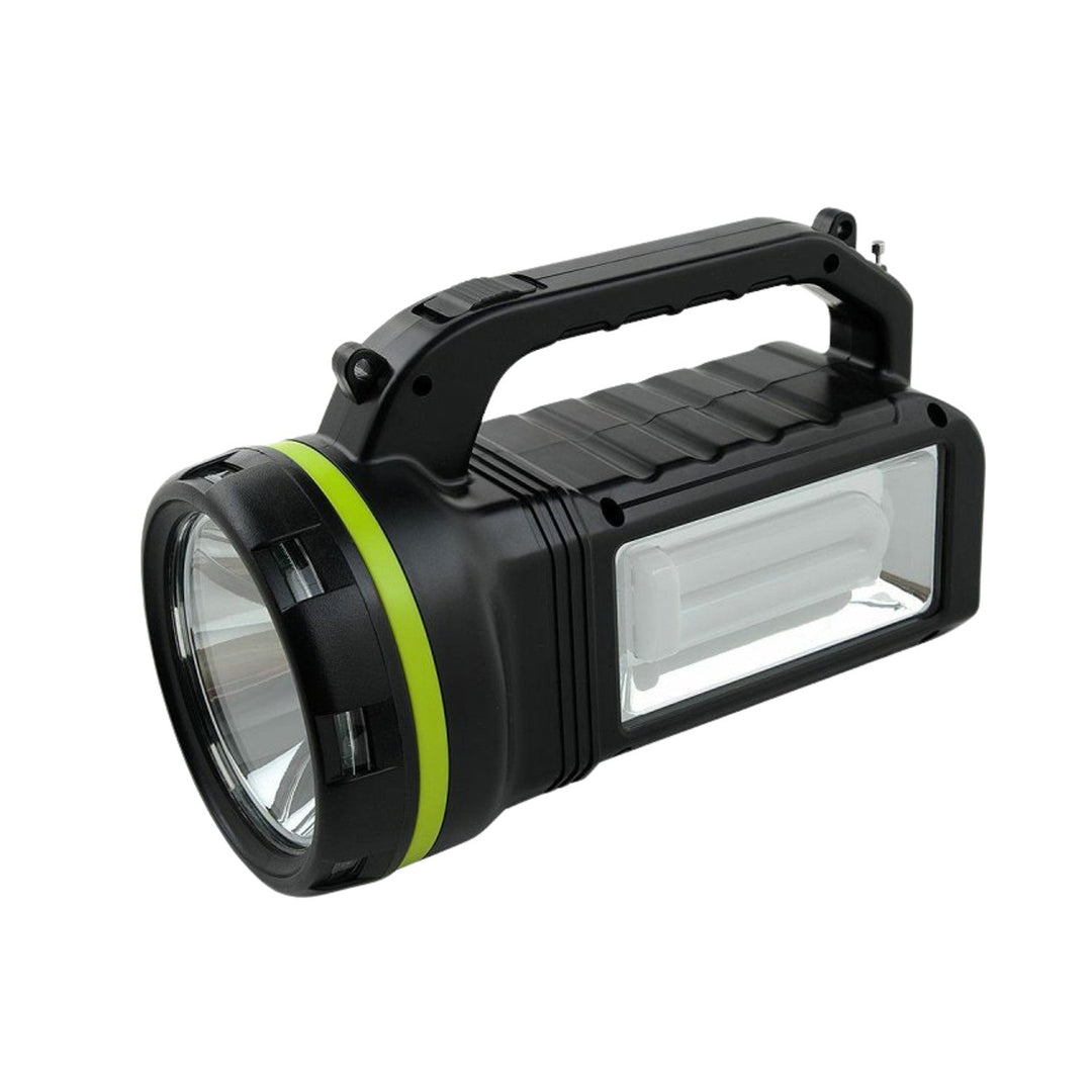 Multifunktionel solcellelygte Verna, 6-i-1, powerbank, solcellepanel, lampe, LED-lamper, højttaler+radio, Tur000008