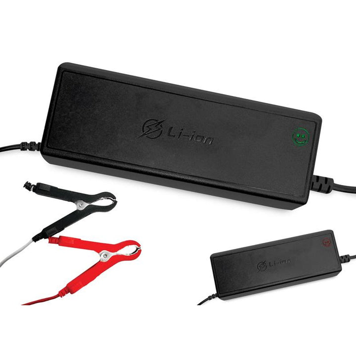 LiFePO4 LTC Energy batterioplader, BMS-system, 20 A, 230/14,6 V, effekt 300 W, indbyggede sikkerhedsforanstaltninger, LXPOE20
